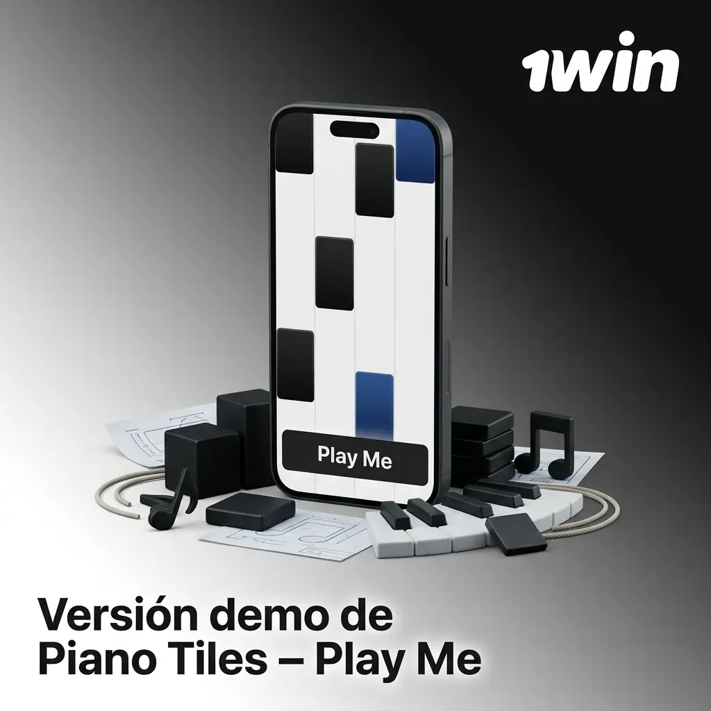 Versión demo de Piano Tiles Play Me para practicar gratis en app o navegador sin riesgo