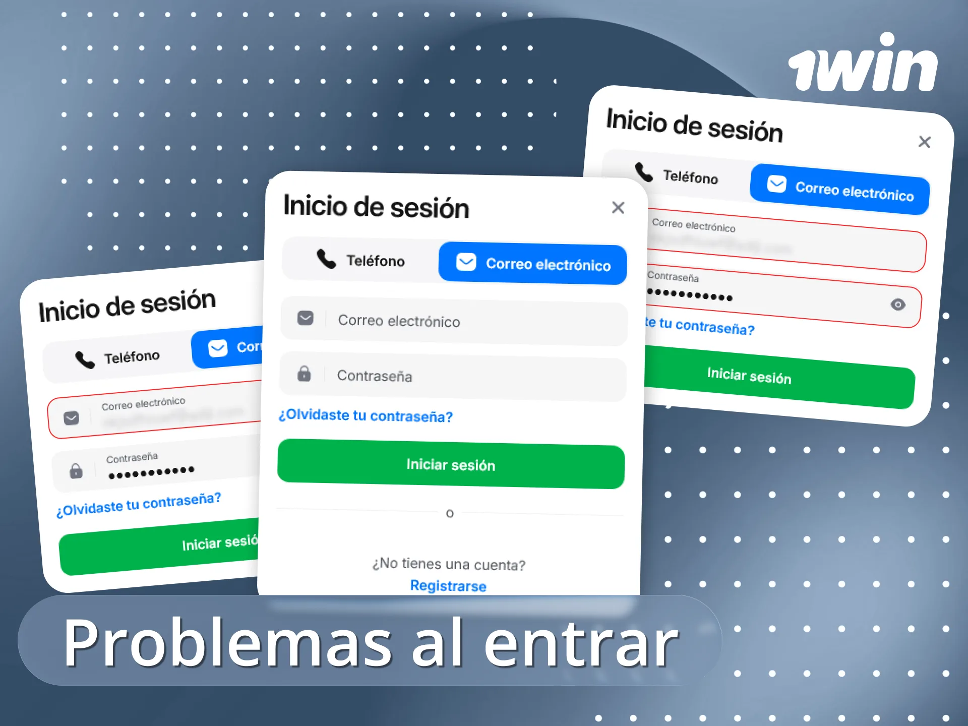 Resuelve cualquier problema de inicio de sesión en tu cuenta 1win.